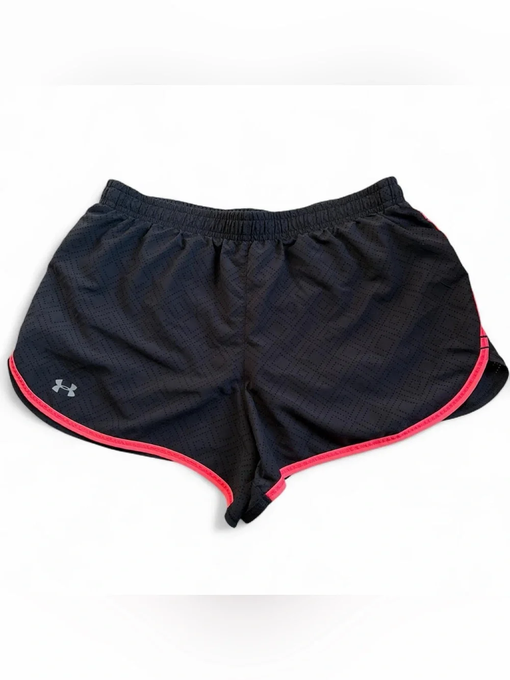 Under Armour Women’s Black Shorts with Pink Trim